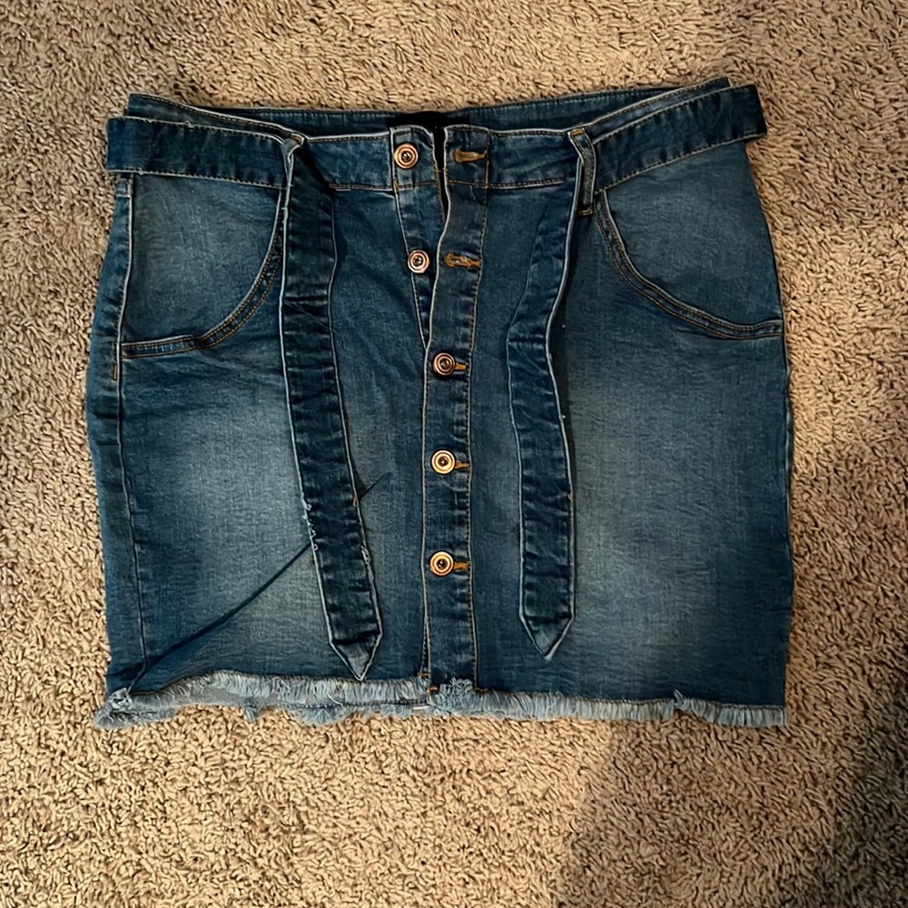 Jean skirt